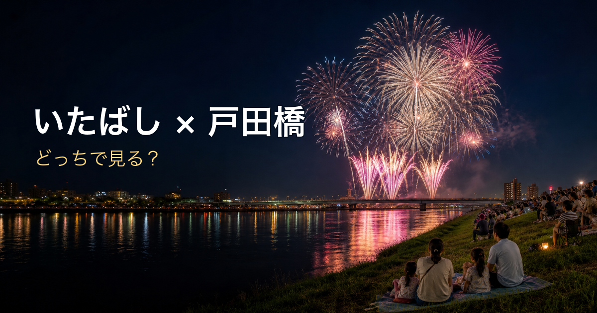 いたばし花火と戸田橋花火2026